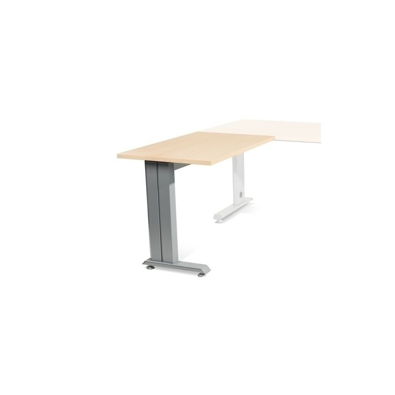 2102AC01-MESA ROCADA METAL ALA 100x60 ALUMINIO/HA precio por 1 unidades