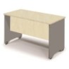 2000AB01-MESA ROCADA WORK 120x60 ALUMINIO/HAYA precio por 1 unidades