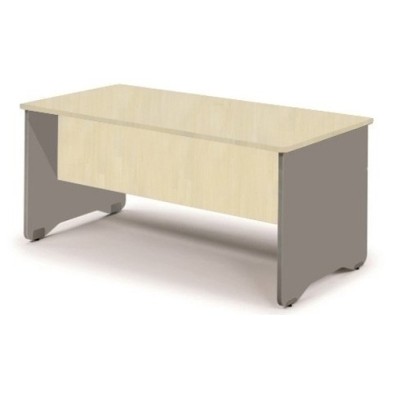 2001AB01-MESA ROCADA WORK 140x80 ALUMINIO/HAYA precio por 1 unidades