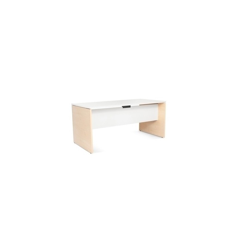 2002AA04V24-MESA ROCADA WORK 160x80 HAYA/BLANCO precio por 1 unidades