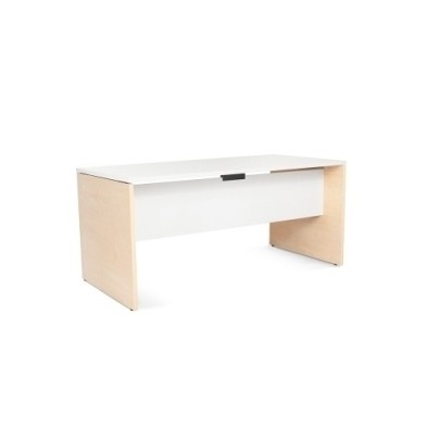 2002AA04V24-MESA ROCADA WORK 160x80 HAYA/BLANCO precio por 1 unidades