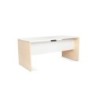 2002AA04V24-MESA ROCADA WORK 160x80 HAYA/BLANCO precio por 1 unidades