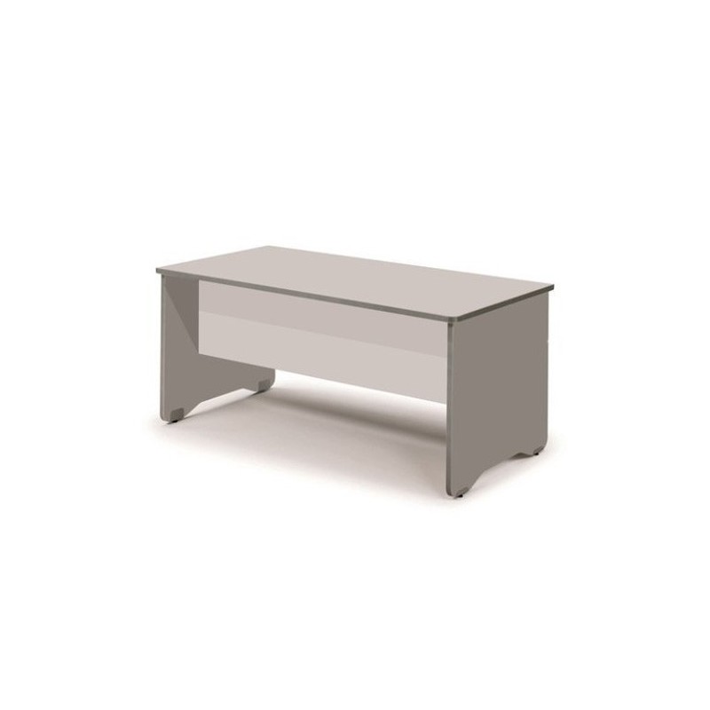 2002AN02V24-MESA ROCADA WORK 160x80 ALUMINIO/GRIS precio por 1 unidades