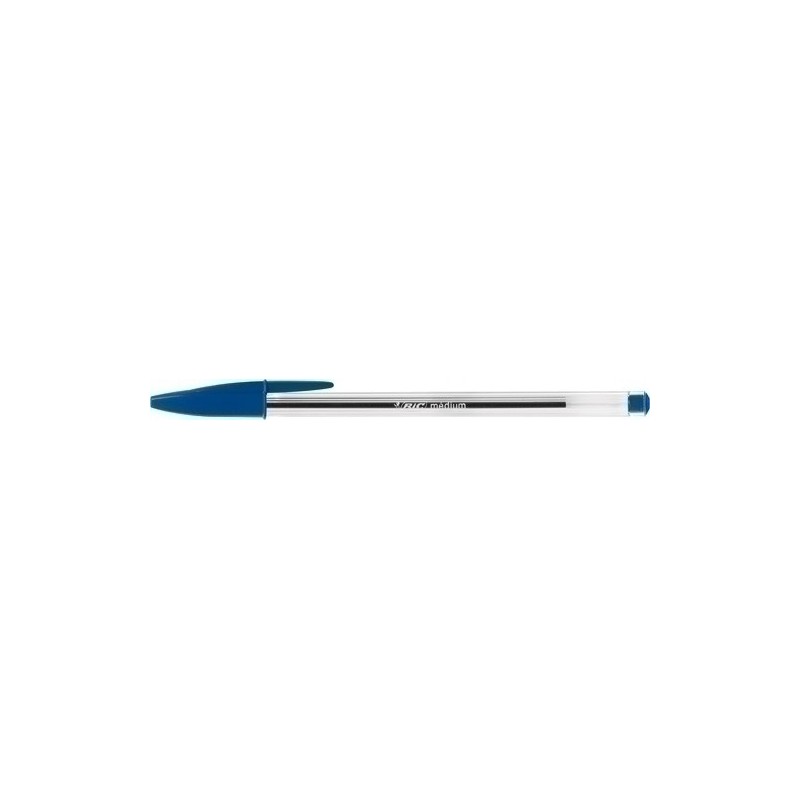 8373609-BOLIG.BIC CRISTAL  AZUL precio por 50 unidades