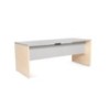 2003AA02-MESA ROCADA WORK 180x80 HAYA/GRIS precio por 1 unidades