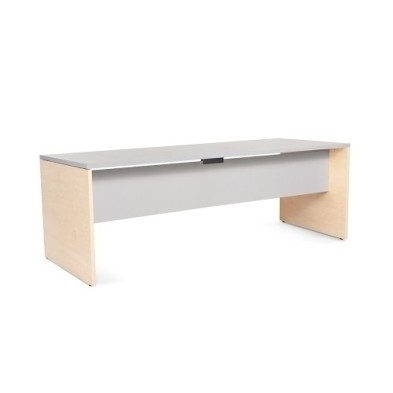 2004AA02-MESA ROCADA WORK 200x80 HAYA/GRIS precio por 1 unidades