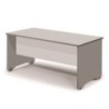 2004AN02V24-MESA ROCADA WORK 200x80 ALUMINIO/GRIS precio por 1 unidades