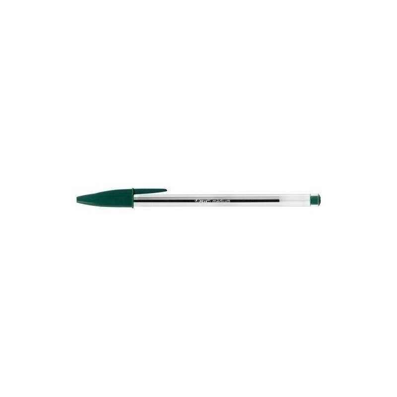 8373629-BOLIG.BIC CRISTAL  VERDE precio por 50 unidades