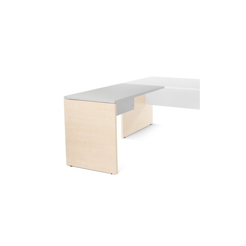 2102AA02-MESA ROCADA WORK ALA 100x60 HAYA/GRIS precio por 1 unidades