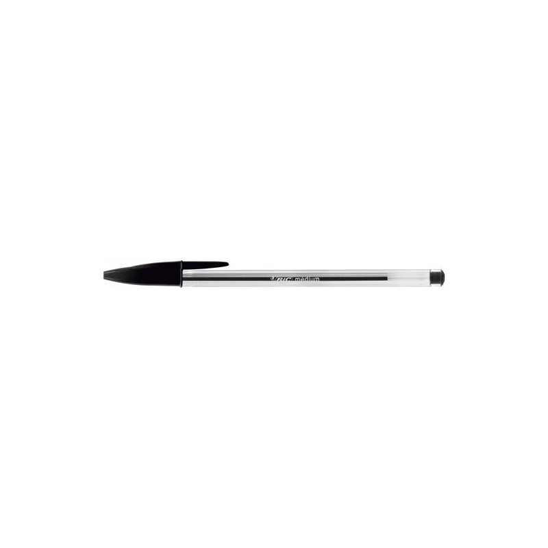 8373639-BOLIG.BIC CRISTAL  NEGRO precio por 50 unidades