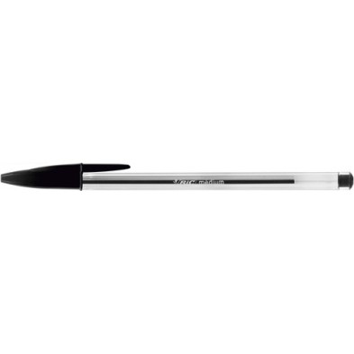 8373639-BOLIG.BIC CRISTAL  NEGRO precio por 50 unidades