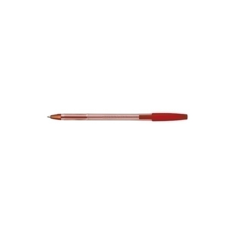 701260/700383-BOLIG.INOXCROM SIERRA P.NORMAL ROJO precio por 50 unidades