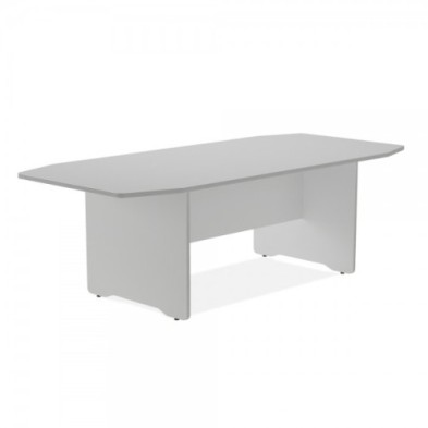 3003AN02V24-MESA ROCADA MEETING 220x100 AL/GRIS precio por 1 unidades
