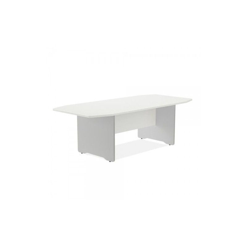 3003AN04V24-MESA ROCADA MEETING 220x100 AL/BLANCO precio por 1 unidades