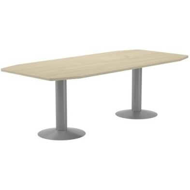 3003AT01-MESA ROCADA MEETING 220x100 AL/HAYA precio por 1 unidades