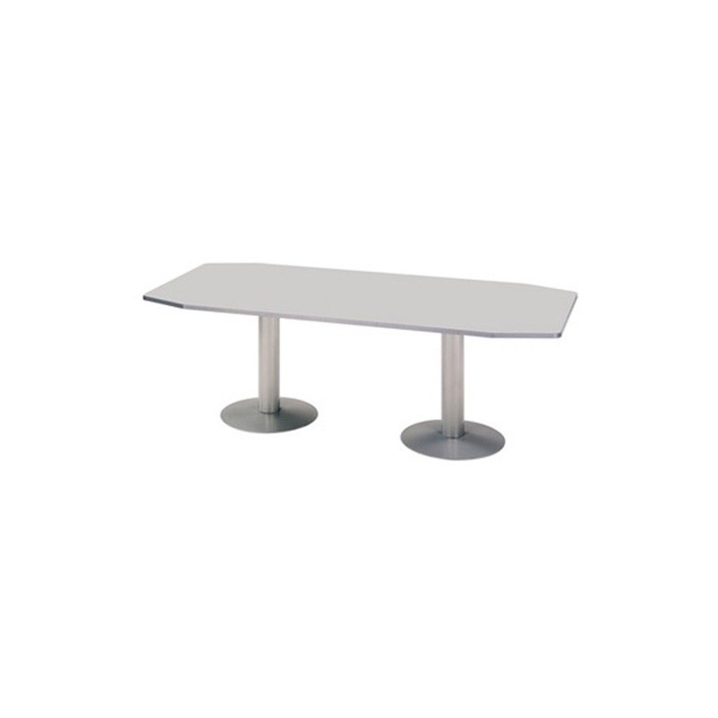 3003AT02-MESA ROCADA MEETING 220x100 AL/GRIS precio por 1 unidades