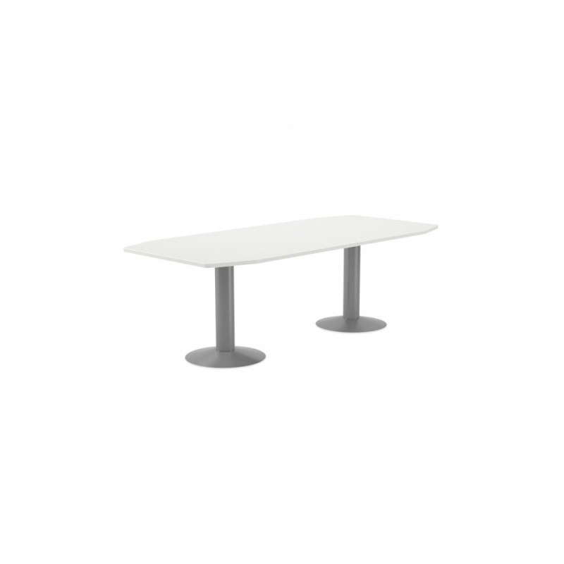 3003AT04-MESA ROCADA MEETING 220x100 AL/BLANCO precio por 1 unidades