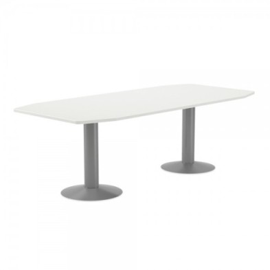 3003AT04-MESA ROCADA MEETING 220x100 AL/BLANCO precio por 1 unidades