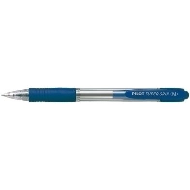 BPGP-10R-M-L-BOLIG.PILOT SUPERGRIP AZUL precio por 12 unidades