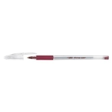 802803-BOLIG.BIC CRISTAL GRIP ROJO precio por 20 unidades