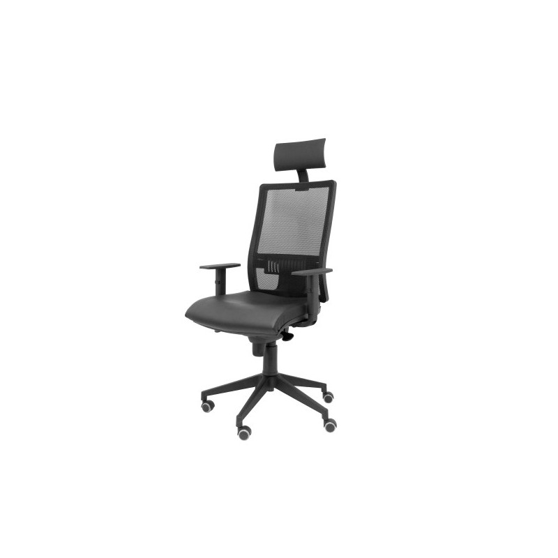 10SPIELNE-SILLA PIQUERAS HORNA C/ CAB. PIEL NEGRO precio por 1 unidades