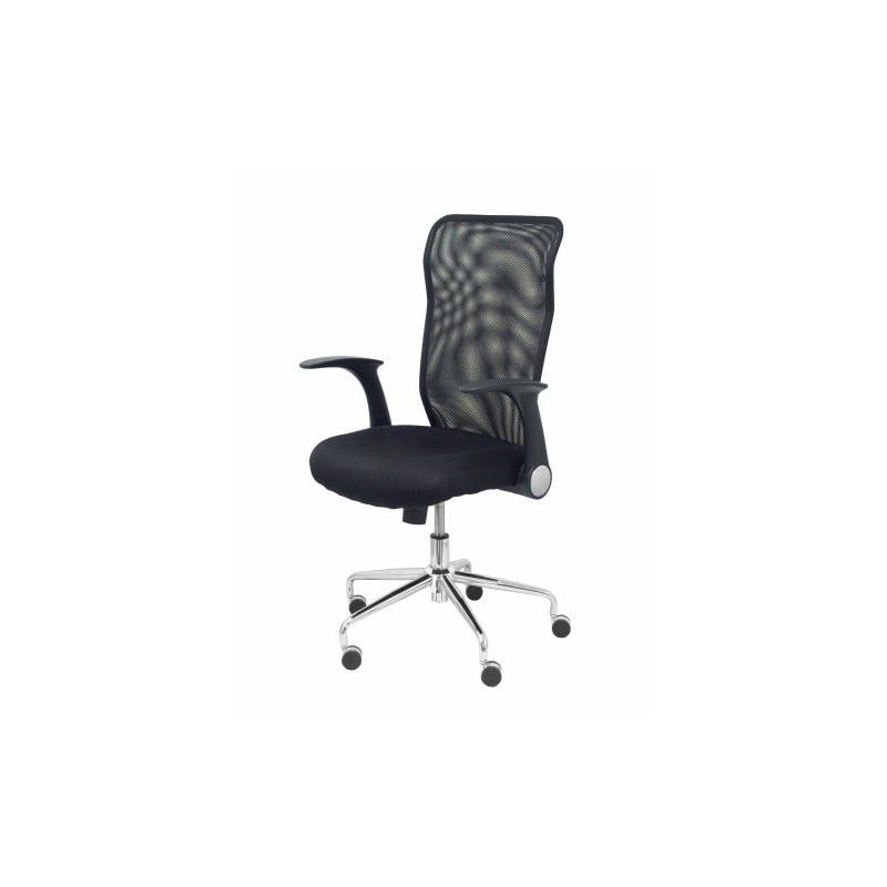 4031NE-SILLA PIQUERAS MINAYA TEJIDO 3D NEGRO precio por 1 unidades