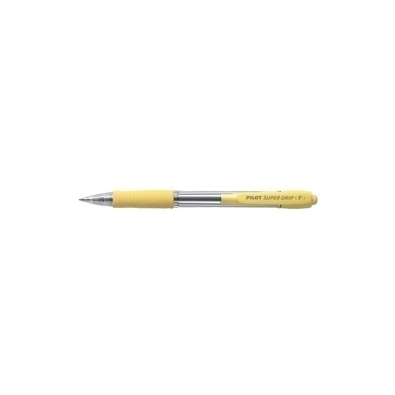 BPGP-10R-M-Y-BOLIG.PILOT SUPERGRIP AMARILLO precio por 12 unidades