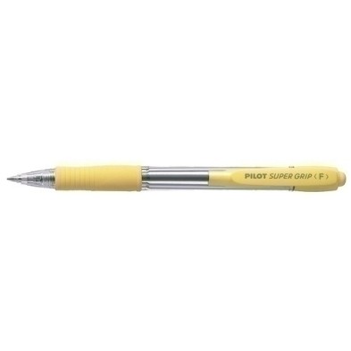 BPGP-10R-M-Y-BOLIG.PILOT SUPERGRIP AMARILLO precio por 12 unidades