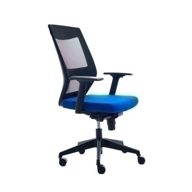 908-3-SILLA ROCADA TAPIZADO AZUL precio por 1 unidades