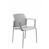 PACK4349PTGI40-SILLA PIQUERAS SEGE CONF.PVC GRIS P/4 precio por 1 unidades