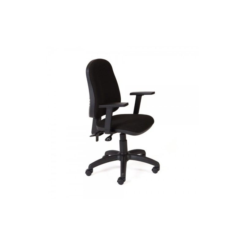 RD-911/4+958-SILLA ROCADA RD-911/4 NEGRO CON BRAZOS precio por 1 unidades