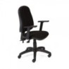 RD-911/4+958-SILLA ROCADA RD-911/4 NEGRO CON BRAZOS precio por 1 unidades