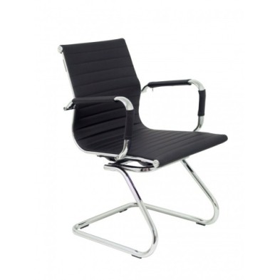 258CPNE-SILLA PIQUERAS MADROÑO SIMILPIEL NEGRO precio por 1 unidades