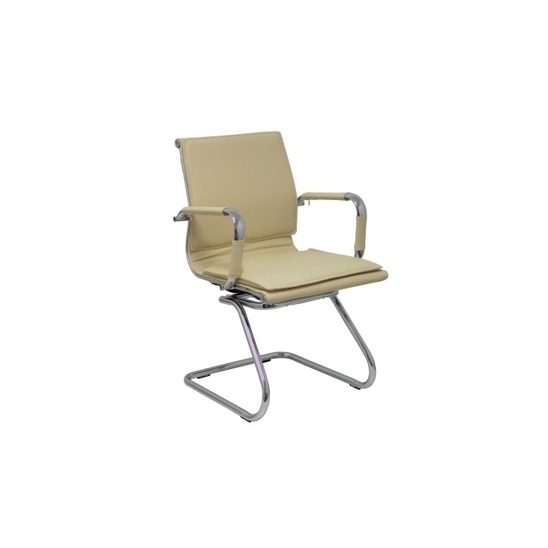 256CPCR-SILLA PIQUERAS YESTE SIMILPIEL CREMA precio por 1 unidades