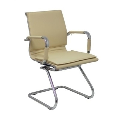 256CPCR-SILLA PIQUERAS YESTE SIMILPIEL CREMA precio por 1 unidades
