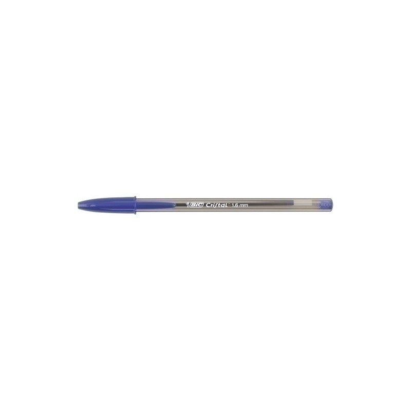 880656-BOLIG.BIC CRISTAL LARGE AZUL precio por 50 unidades