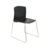 PACK465NE-SILLA PIQUERAS BONICHES CONF.PVC NEGRO P precio por 4 unidades