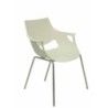 PACK3248BL-SILLA PIQUERAS TORRENUEVA CONF.PVC BLANC precio por 3 unidades