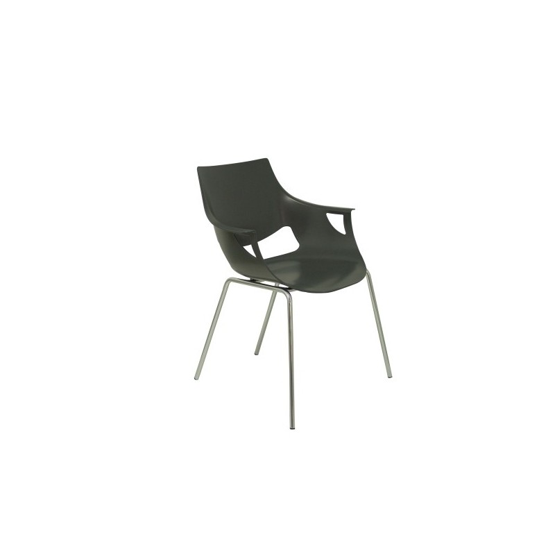 PACK3248NE-SILLA PIQUERAS TORRENUEVA CONF.PVC ANTR precio por 3 unidades