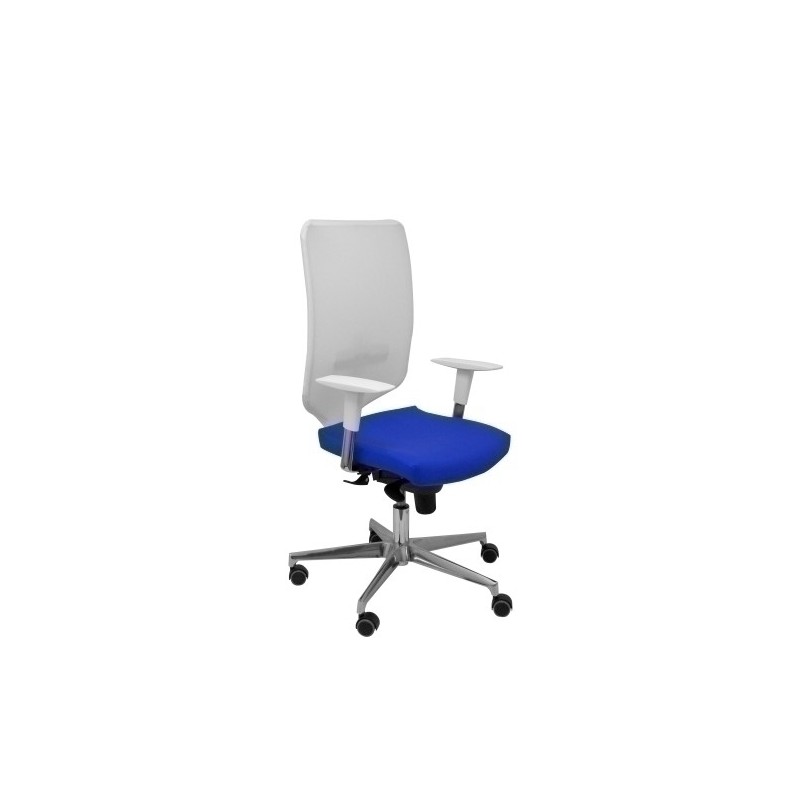 16SBSP229-SILLA PIQUERAS OSSA BLANCA SIMILPIEL AZU precio por 1 unidades