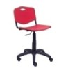 26GI350RN-SILLA PIQUERAS ROBLEDO GIRATORIA ROJA precio por 1 unidades