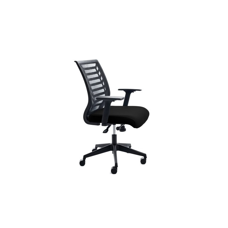 907-4-SILLA ROCADA RD-907/4 NEGRA CON BRAZOS precio por 1 unidades