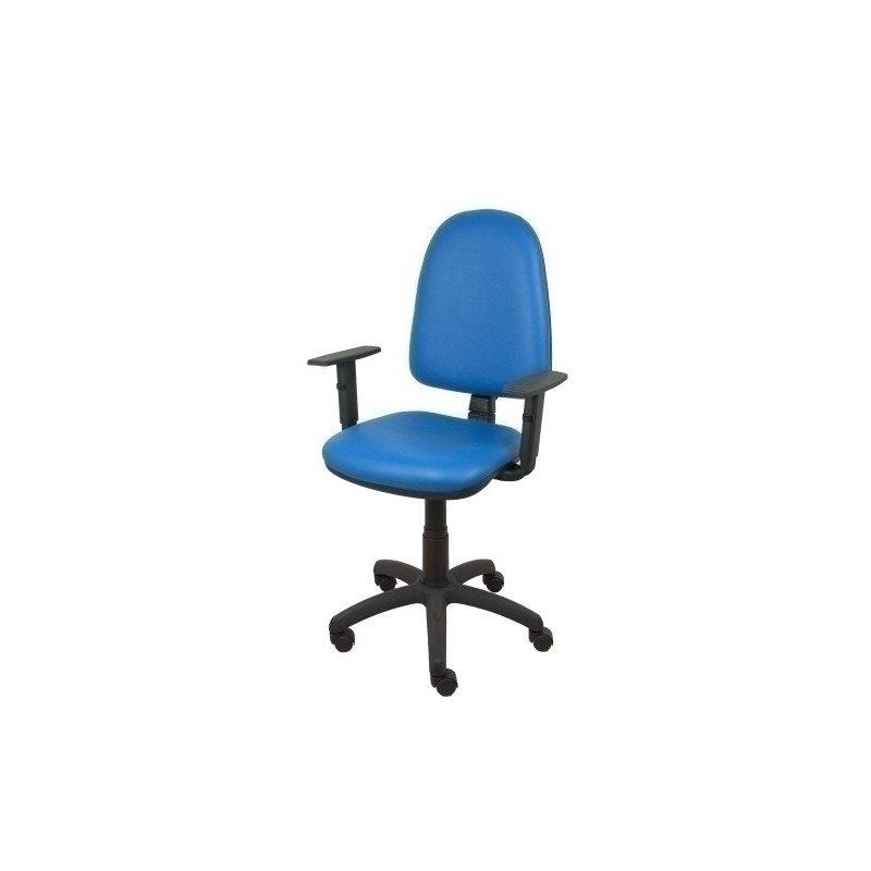 04CPSP229B10-SILLA PIQUERAS AYNA C/BRAZOS SIMILPIEL A precio por 1 unidades