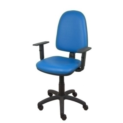 04CPSP229B10-SILLA PIQUERAS AYNA C/BRAZOS SIMILPIEL A precio por 1 unidades