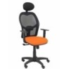 345SM840B308B10CRNC-SILLA PIQUERAS ALOCEN NEGRO Y NARANJA precio por 1 unidades