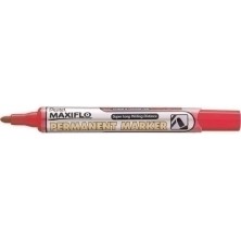 NLF50-B-ROTUL.PENTEL PERM.NLF-50 ROJO precio por 12 unidades