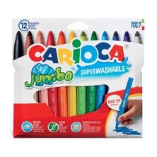 40565-ROTUL.CARIOCA JUMBO ESTUCHE 12 precio por 12 unidades