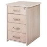 4005AA01V24-CAJONERA ROCADA 4 CAJONES HAYA/HAYA precio por 1 unidades