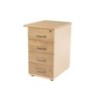 4005AA08V24-CAJONERA ROCADA 4 CAJONES HAYA/ROBLE precio por 1 unidades