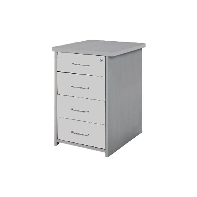 4005AN02V24-CAJONERA ROCADA 4 CAJONES AL/GRIS precio por 1 unidades